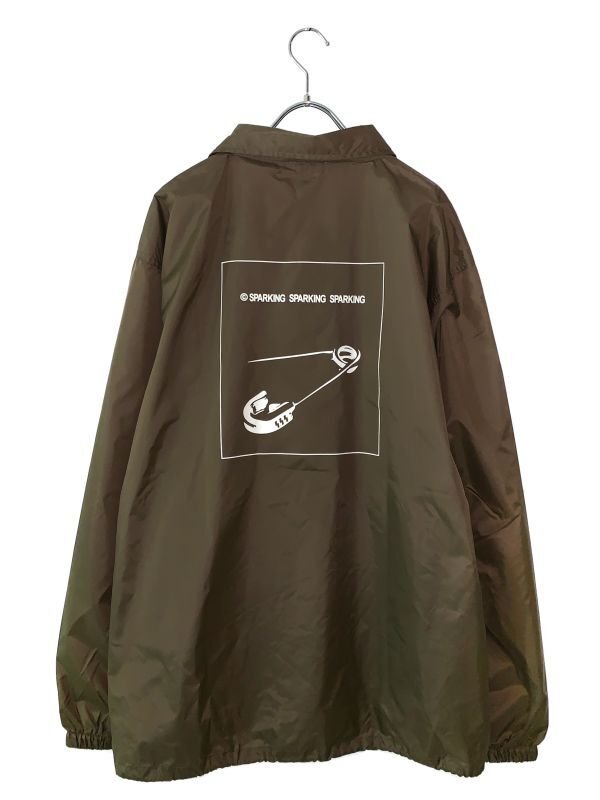 画像2: SPARKING SPARKING SPARKING / COACH JACKET(BROWN)