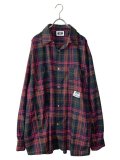 SPARKING SPARKING SPARKING / ”SAFETY PIN”CHECKED SHIRT