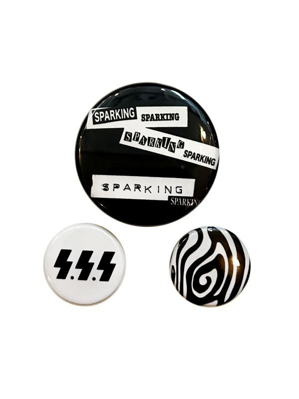 画像1: SPARKING SPARKING SPARKING / Button Badges set