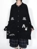 画像7: SPARKIGNS SPARKING SPARKING / BLACK PATCHWORK BIG-SHIRT