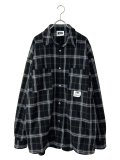 SPARKING SPARKING SPARKING / ”SAFETY PIN”CHECKED SHIRT