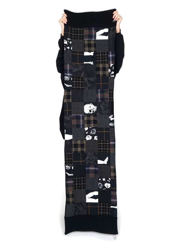 画像3: M:E/再構築パッチワークスヌード