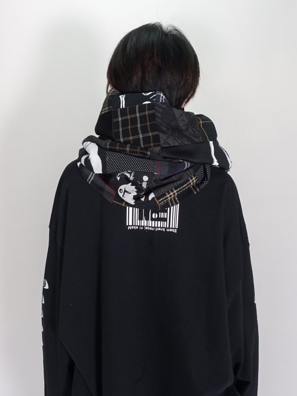 画像6: M:E/再構築パッチワークスヌード