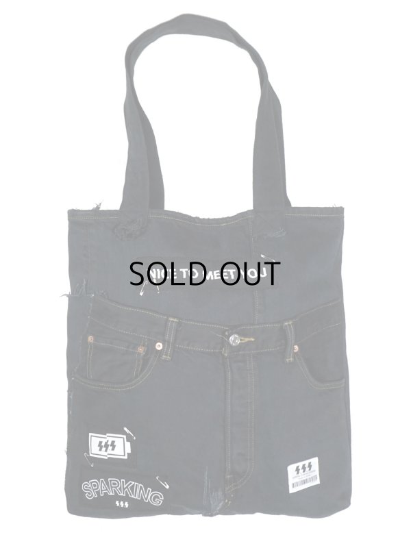 画像2: S.S.S - trip collection / DENIM TOTE BAG #2