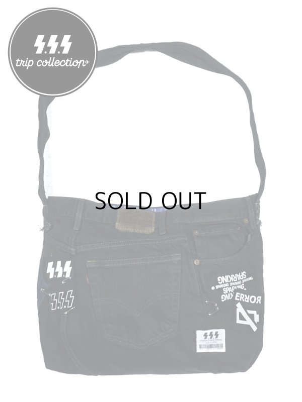 画像1: S.S.S - trip collection / DENIM SHOULDER BAG #1