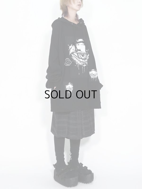 画像5: M:E/ラグランスリーブプルオーバーパーカー