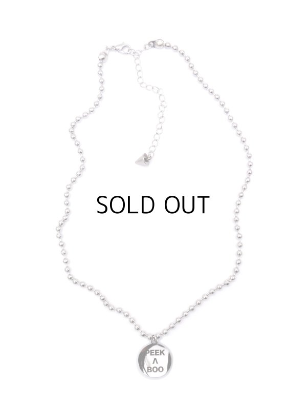 画像1: PEEK_A_BOO / necklace -big plate-