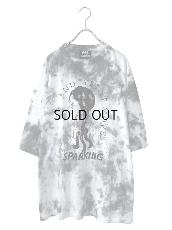 画像1: SPARKING SPARKING SPARKING / "mia" TIE-DYE BIG-T