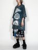 画像4: M:E/ブリーチ+染め加工BIG-Tシャツ
