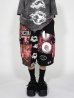 画像3: M:E/ツギハギワイドハーフカーゴパンツ