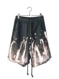 SPARKING SPARKING SPARKING / BLEACH HALF PANTS