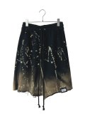 SPARKING SPARKING SPARKING / BLEACH HALF PANTS