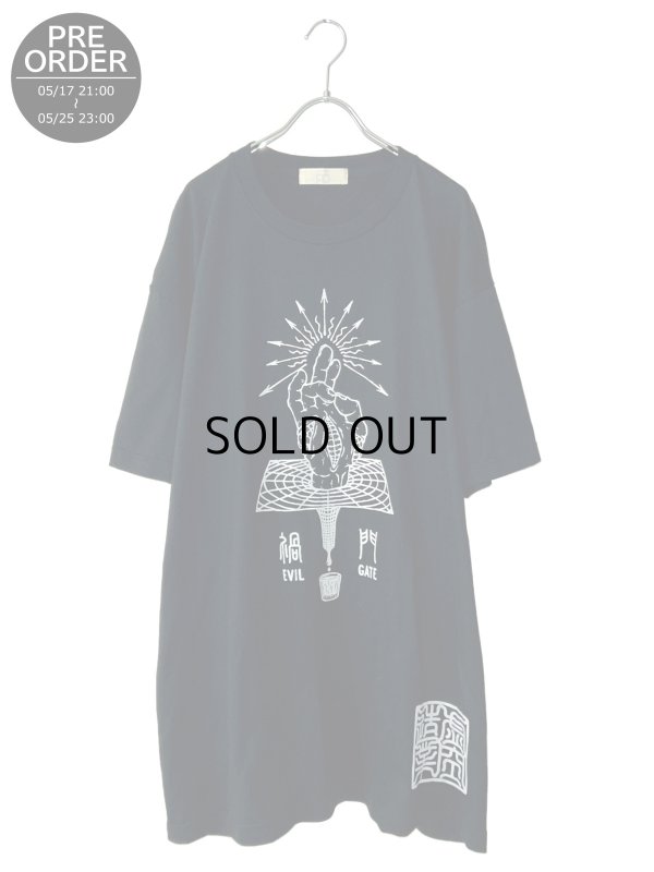 画像1: DR×虚空坊主/オーバーサイズTシャツ#4