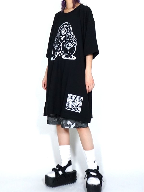 画像4: DR×虚空坊主/オーバーサイズTシャツ#2
