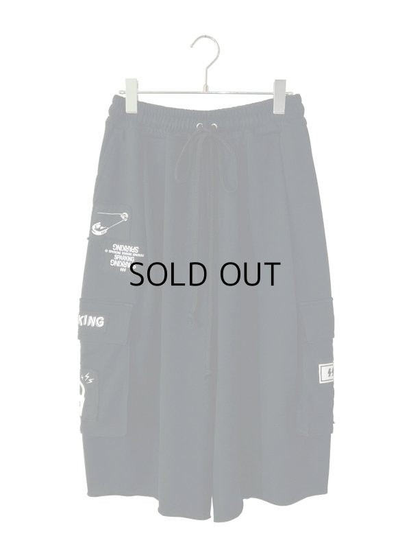 画像1: SPARKING SPARKING SPARKING/WIDE HALF CARGO PANTS