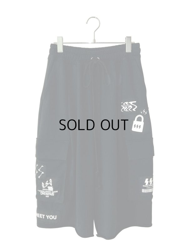 画像1: SPARKING SPARKING SPARKING/WIDE HALF CARGO PANTS