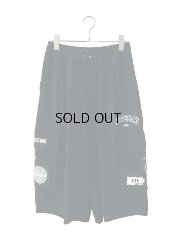 画像1: SPARKING SPARKING SPARKING/WIDE HALF CARGO PANTS