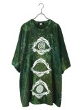 M:E/ブリーチ+染め加工BIG-Tシャツ