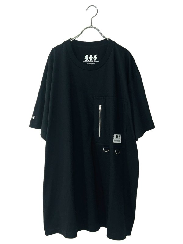 画像1: SPARKING SPARKING SPARKING / FASTENER POCKET  OVER SIZE-T