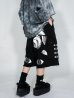 画像6: M:E/ツギハギワイドハーフカーゴパンツ