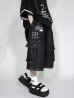 画像4: SPARKING SPARKING SPARKING/PATCHWORK DENIM HALF CARGO PANTS