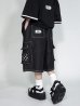画像6: SPARKING SPARKING SPARKING/PATCHWORK DENIM HALF CARGO PANTS