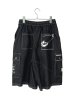 画像2: SPARKING SPARKING SPARKING/PATCHWORK DENIM HALF CARGO PANTS (2)