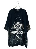 M:E/ブリーチ+染め加工BIG-Tシャツ