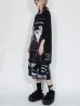 画像4: M:E/ブリーチ+染め加工BIG-Tシャツ