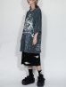画像4: M:E/ブリーチ+染め加工BIG-Tシャツ