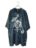 M:E/ブリーチ+染め加工BIG-Tシャツ