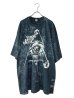 画像1: M:E/ブリーチ+染め加工BIG-Tシャツ (1)