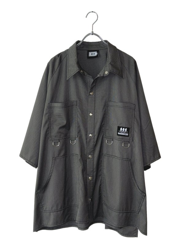 画像1: SPARKING SPARKING SPARKING / 4POCKET RAGLAN BIG SHIRT