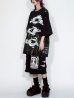 画像4: M:E/ブリーチ+染め加工BIG-Tシャツ
