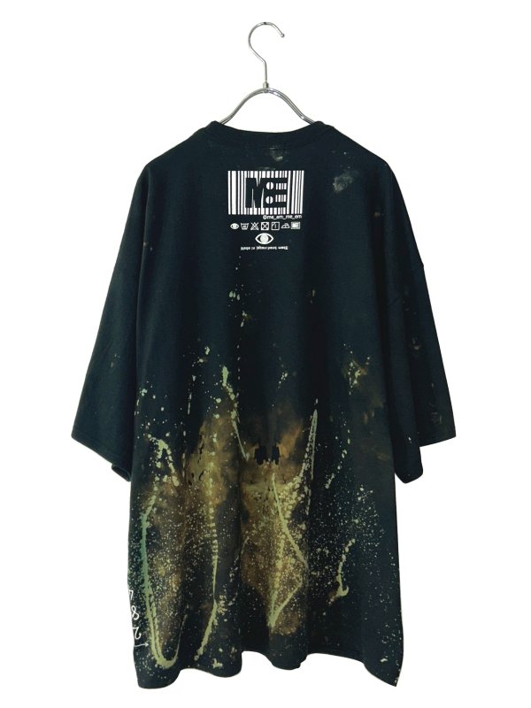 画像2: M:E/ブリーチ+染め加工BIG-Tシャツ