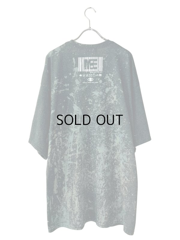 画像2: M:E/ブリーチ+染め加工BIG-Tシャツ