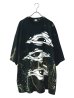 画像1: M:E/ブリーチ+染め加工BIG-Tシャツ (1)