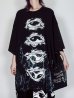 画像7: M:E/ブリーチ+染め加工BIG-Tシャツ