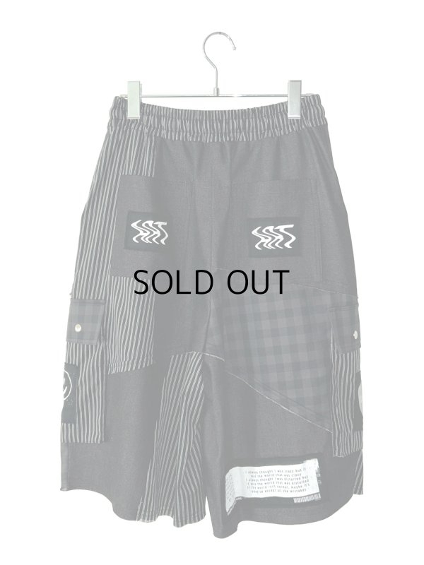 画像2: SPARLING SPARKING SPARKING/PATCHWORK HALF CARGO PANTS