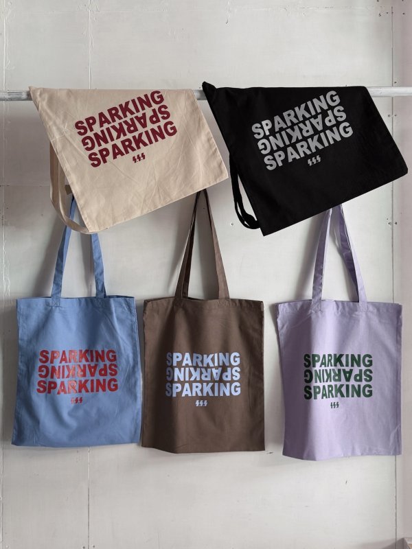 画像1: SPARKING SPARKING SPARKING / トートバッグ