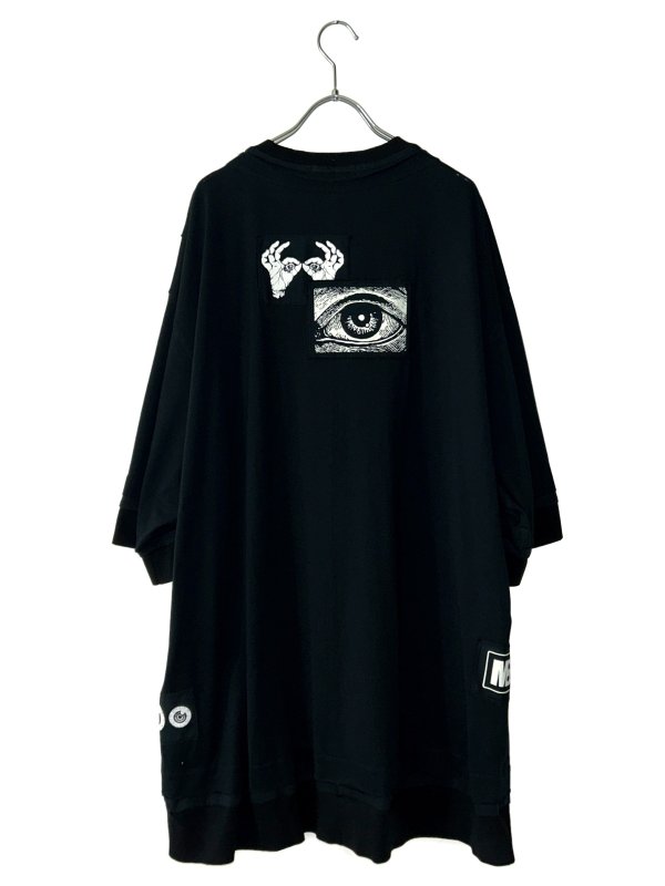 画像2: M:E / 再構築レイヤードBIG-Tシャツ