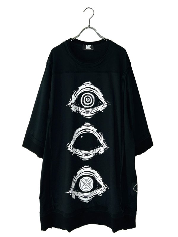 画像1: M:E / 再構築レイヤードBIG-Tシャツ