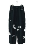 M:E/パッチカスタムワイドカーゴパンツ