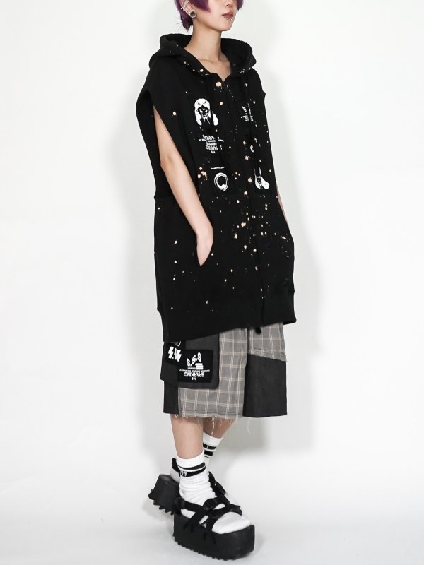 画像5: SPARKING SPARKING SPARKING / ノースリーブジップパーカー