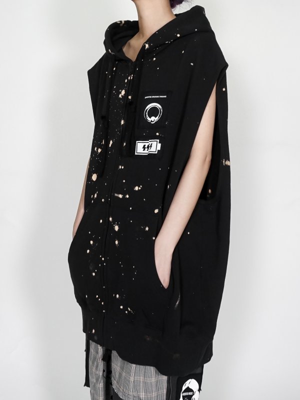 画像7: SPARKING SPARKING SPARKING / ノースリーブジップパーカー