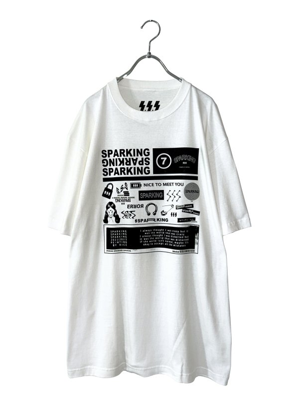 画像1: SPARKING SPARKING SPARKING / 7th T-SHIRT