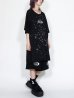 画像5: M:E/ブリーチ+染め加工"GURUGURU"刺繍オーバーサイズTシャツ