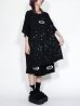 画像5: M:E/ブリーチ+染め加工"GURUGURU"刺繍オーバーサイズTシャツ