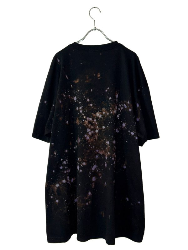 画像2: M:E/ブリーチ+染め加工"GURUGURU"刺繍オーバーサイズTシャツ