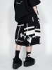 画像6: M:E/チェックワイドハーフカーゴパンツ